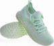 Wsuwane miętowe buty sportowe /C4-3 11503 T391/ 39 7