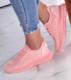 Różowe wsuwane sneakersy /D2-3 11505 T391/ 40 2