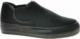 Pantofelek24 Trampki wsuwane damskie CZARNE /C2-2 4994 S089/ 38 3