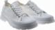 Pantofelek24 Białe damskie trampki creepersy /B2-3 7416 S393/ 39 1