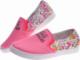 Pantofelek24 Kolorowe damskie tenisówki slip on Różowe /E5-3 4920 S098/ 39 5