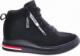 Czarne trampki damskie Sneakersy na koturnie /A3-2 10785 T596/ 37 2