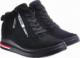 Czarne trampki damskie Sneakersy na koturnie /A3-2 10785 T596/ 37 6