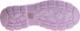 Pantofelek24 Sznurowane buty sportowe damskie na platformie fioletowe /B3-3 10912 W289/ 38 4