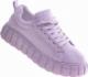 Liliowe trampki damskie creepersy sznurowane /E5-2 11076 S329/ 39 1