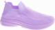 Liliowe wsuwane sneakersy damskie /G11-3 11490 W394/ 36 4