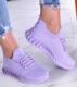 Wsuwane liliowe buty sportowe /B1-3 11537 T394/ 39 2