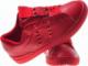 Pantofelek24 Sznurowane czerwone trampki z ćwiekami /D2-3 7886 S098/ 38 5