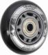 Nils Extreme PU 64x24 82A CZARNE MATOWE (4 szt.) + ABEC-9 (8 szt.) ZESTAW NILS EXTREME 2