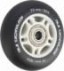 Nils Extreme PU 72x24 82A CZARNE MATOWE (4 szt.) + ABEC-9 (8 szt.) ZESTAW NILS EXTREME 1