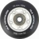 Nils Extreme PU 72x24 82A CZARNE MATOWE (4 szt.) + ABEC-9 (8 szt.) ZESTAW NILS EXTREME 2