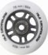 Nils Extreme PU 76x24 82A BIAŁE MATOWE (4 szt.) + ABEC-9 (8 szt.) ZESTAW NILS EXTREME 2