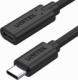 Kabel USB Unitek USB-C - USB-C 1 m Czarny (C14086BK-1M) 1