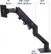Ergotron Uchwyt biurkowy na monitor do 49" HX (45-647-224) 4