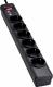 Listwa zasilająca Eaton Protection Strip przeciwprzepięciowa 6 gniazd 1 m czarna (PS6D) 1