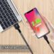 Kabel USB Maclean USB-A - Lightning 2 m Czarny (CEN-76119) 6