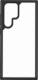Crong Crong Hybrid Clear Cover - Etui Samsung Galaxy S22 Ultra (czarny) 2