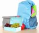Orion Pojemnik śniadaniowy z przegrodą na śniadanie sałatkę lunchbox sztućce śniadaniówka kwiaty 1 l 4