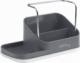 Vialli Design Organizer kuchenny z dozownikiem na płyn Livio Duo szary 8319 2