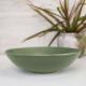 Orion Talerz obiadowy głęboki ceramiczny na zupę do zupy zielony ALFA 20,5 cm 900 ml 1