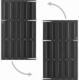 vidaXL vidaXL Bramka ogrodowa, WPC, 100 x 180 cm, szara 2