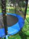 Trampolina ogrodowa vidaXL Trampolina z siatką zabezpieczającą 4,3 m akcesoria 4