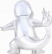 Figurka Jazwares pokemon 25 rocznia silver charmander figurka 4