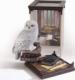 Figurka Noble Collection harry potter sowa hedwig figurka magical creature 1