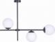 Lampa sufitowa Kaja Czarna lampa sufitowa VUELTA K-4735 szklane kule balls do pokoju 1