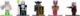 Figurka Jada Toys minecraft 18 figurek dungeons fala 7 5