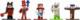 Figurka Jada Toys minecraft 18 figurek dungeons fala 7 7