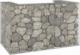 vidaXL vidaXL Gabionowa osłona do koszy na śmieci, stal, 180x100x110 cm 1