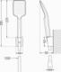 Bateria prysznicowa Mexen Mexen Fabia DF62 bateria prysznicowa z zestawem prysznicowym, chrom - 74654DF62-00 2