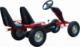 vidaXL Gokart na pedały, czerwony z dodatkowym siedzeniem i przyczepką 2