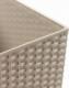 Prosperplast Doniczka rattan Rato Square 17x 17 x 32 - Mocca Prosper Plast 6