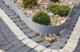 Garden Plast PALISADA obrzeże ogrodowe grafit 80cm RATTAN PALISADE 1