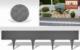 Garden Plast PALISADA obrzeże ogrodowe antracyt 80 cm RATTAN PALISADE 1