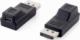 Adapter AV Equip DisplayPort Mini - DisplayPort czarny (118916) 1