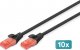 Digitus CAT 6 U/UTP PATCH CORD-LSZH10P CAT 6 U/UTP PATCH CORD-LSZH10P 1