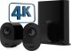 Kamera IP Arlo Arlo Ultra 2 Spotlight Camera Set of 2 black - 4K camera 1