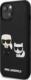 Karl Lagerfeld Karl Lagerfeld KLHCP13M3DRKCK iPhone 13 6,1" czarny/black hardcase Karl&Choupette Ikonik 3D 2