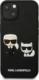 Karl Lagerfeld Karl Lagerfeld KLHCP13M3DRKCK iPhone 13 6,1" czarny/black hardcase Karl&Choupette Ikonik 3D 3