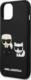 Karl Lagerfeld Karl Lagerfeld KLHCP13M3DRKCK iPhone 13 6,1" czarny/black hardcase Karl&Choupette Ikonik 3D 6
