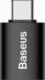 Adapter USB Baseus Ingenuity OTG USB-C - USB Czarny  (ZJJQ000001) 1