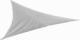 Saska Garden Żagiel przeciwsłoneczny ogrodowy trójkątny 4x4x3m szary 2