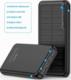 Powerbank Aiko z panelem solarnym 20000mAh Czarny 1