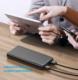 Powerbank Aiko z panelem solarnym 20000mAh Czarny 2