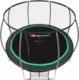 Trampolina ogrodowa Hop-Sport ogrodowa HS-PT12I z siatką wewnętrzną 12 FT 366 cm zielona 2