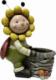 Saska Garden Kwietnik ogrodowy pszczółka, biedronka wys. 34,5cm 1