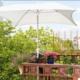 Saska Garden Baza mocowanie do parasola balustradowa 9